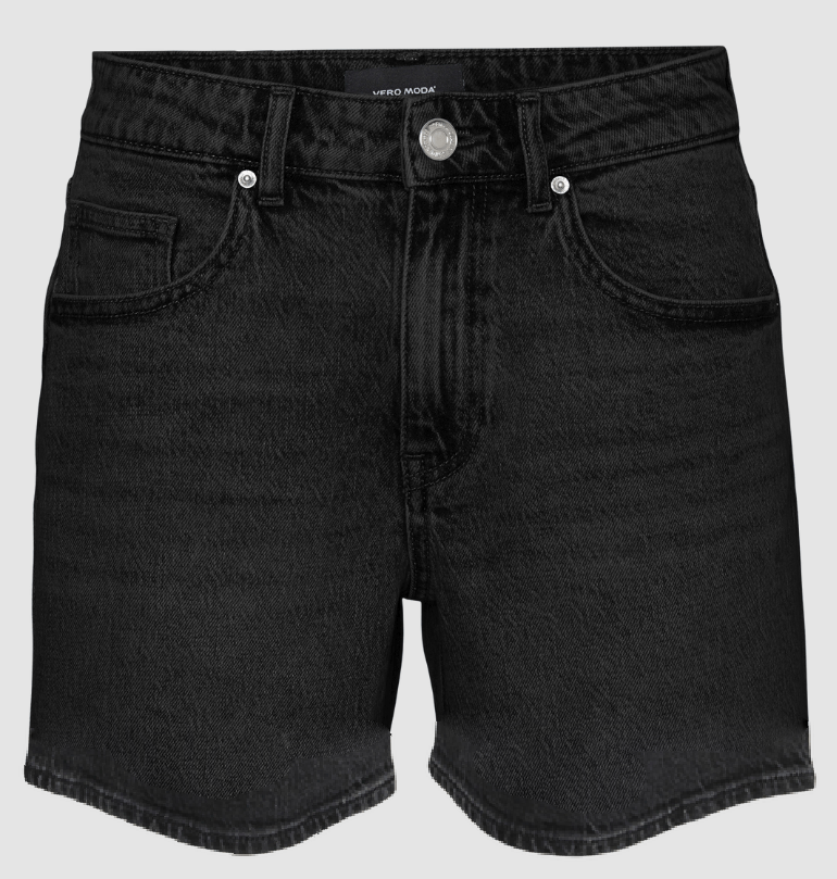 VMTESS Shorts - Black Denim - VERO MODA & VILA Bergvik